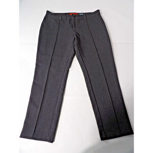 Cartonnier Anthropologie Charlie Ankle Pants Sz 14 Charcoal Gray Career Office
